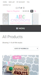 Mobile Screenshot of abccreation.com